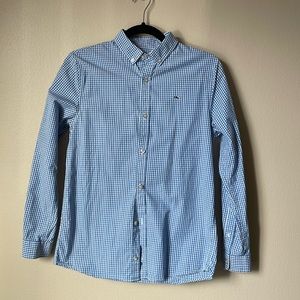 Kids Vineyard Vines Blue and White Whale Shirt